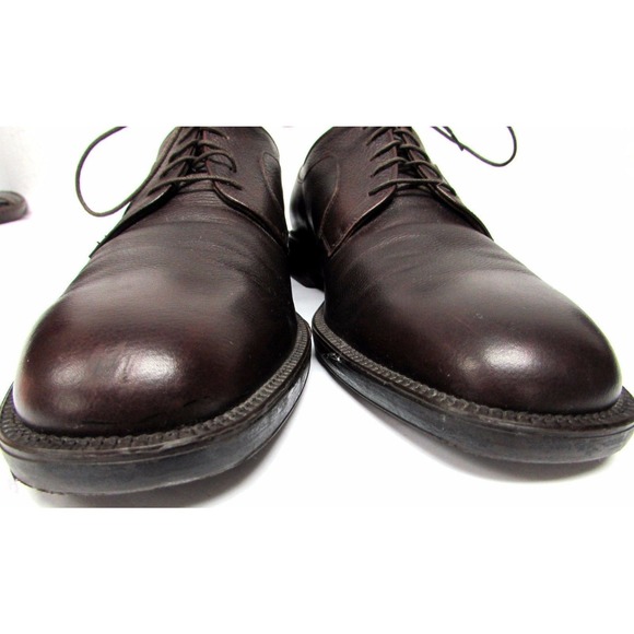 Salvatore Ferragamo Studio men\'s size 11.5 B Brown leather oxfords main image 11